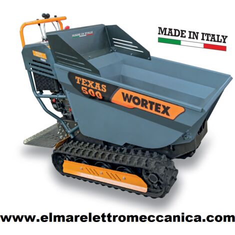 Wortex TEXAS 500-IHS/H 500 Kg Motocarriola Motore Benzina HONDA