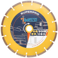 GHELFI 4317 DISCO DIAMANTATO SUPERPRO DIAM. 350 mm FORO 25,4 SETTORI GRANITO