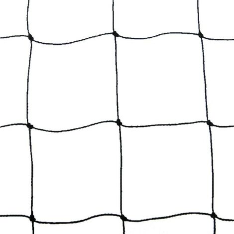Filet câblé noué - Maille 50mm - Nappe standard  Taille Filet: 10 x 10 m - Couleur: Pierre