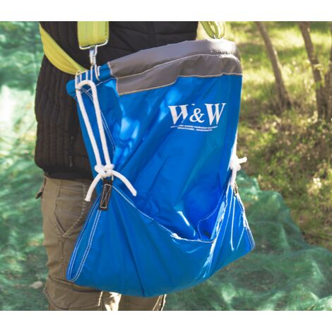Direct Filet – Sac de récolte tablier en nylon 18kg – Harnais rembourré – Résistant à l'eau et à l'abrasion – Pour récolte d'agrumes et fruits gros calibres