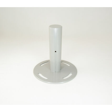 Embase platine (Base ronde) pour poteau télescopique