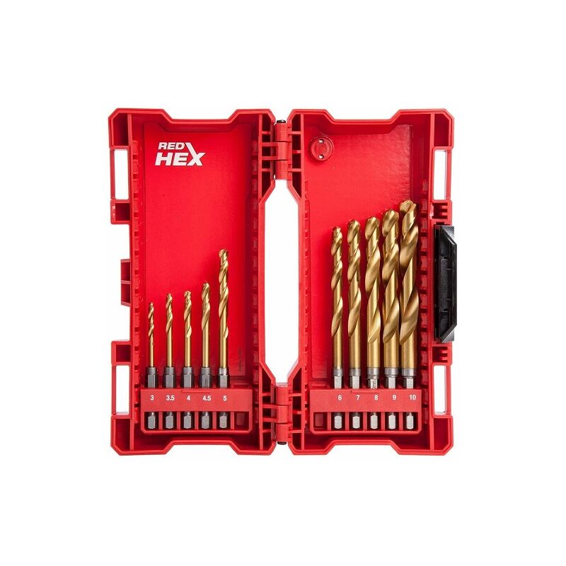 Punte Per Metallo Durevoli Set Da 12 Punte Da Trapano Drill Hog USA 1/16", In Acciaio M7 Al Molibdeno - Garanzia A Vita 12 Pezzi Punte Molibdeno M7 - Foto 8