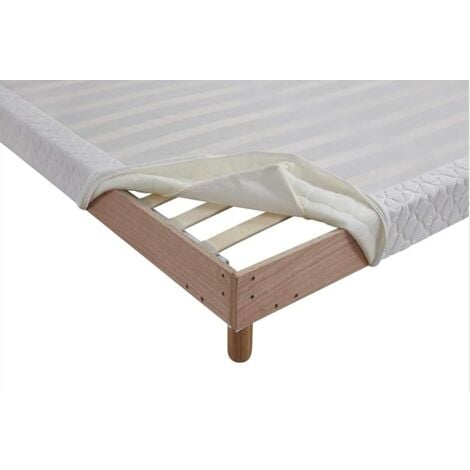 DEWINNER Matelas à ressorts 160x200cm+Sommier, Matelas Ressorts Ensachés Hybrid,Sommier Tapissier avec housse de protection（160x200 Sommier+Matelas, Épais 20cm）