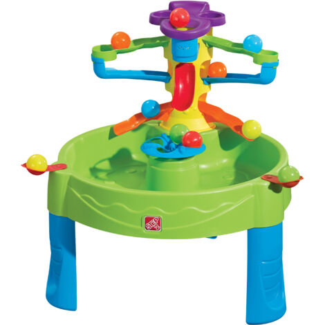Step2 Busy Ball Table D’Eau Avec Balles Avec 13 Accessoires  Table De Jeu Enfant A Eau  Table D'Activité / Jouet Pour Le Jardin