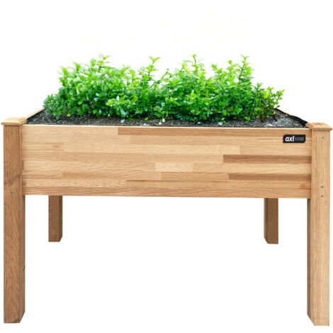 Axi Jardinière Surélevée, Marron Jardinière Bois De Pruche 100 % Fsc - 122 X 61 X 78 Cm - Format Pratique Pour Le Jardin / Balcon / Patio (1/5)