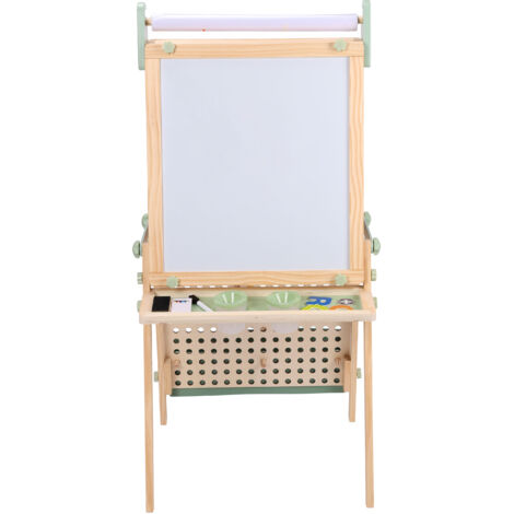 Chevalet Pour Enfants, Chevalet En Bois Réglable En Hauteur Pour