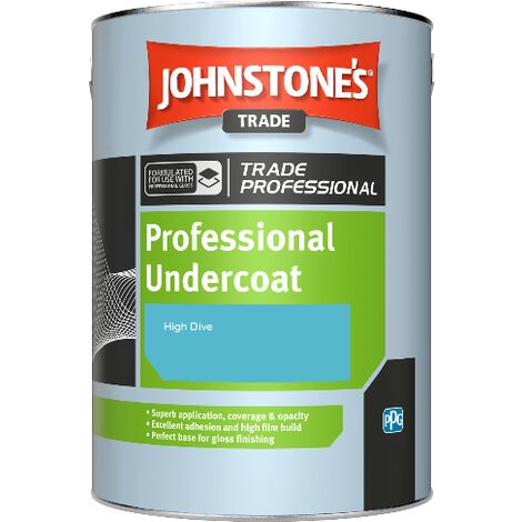 Johnstone's Professional Undercoat spirit based paint - High Dive - 1ltr