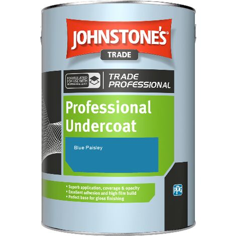 Johnstone's Professional Undercoat spirit based paint - Blue Paisley - 1ltr