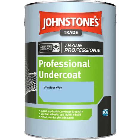 Johnstone's Professional Undercoat spirit based paint - Windsor Way - 1ltr