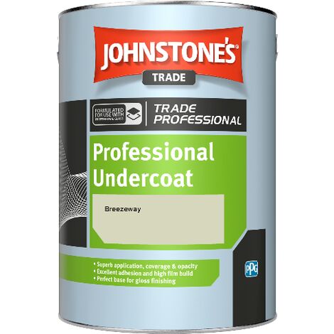 Johnstone's Professional Undercoat spirit based paint - Breezeway - 1ltr