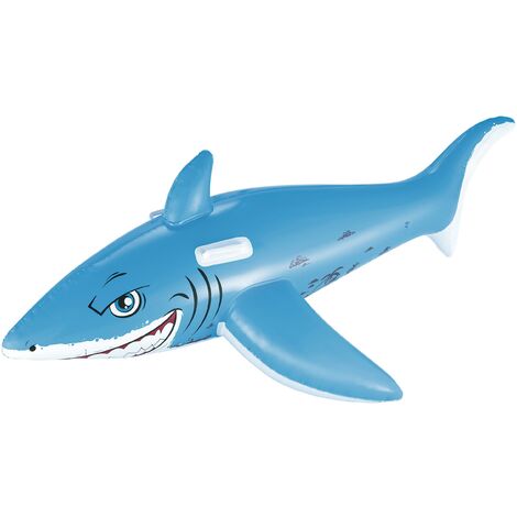 Intex Reittier Schwimmtier Luftmatratze Wassertier Hai Shark Aufblastier NEU 