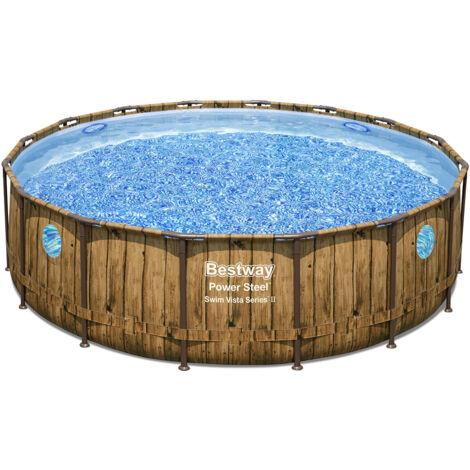 Power Steel™ Swim Vista Series™ Solo Pool ohne Zubehör Ø 488 x 122 cm