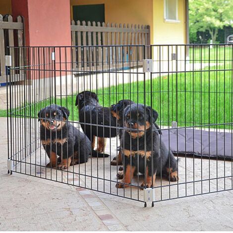 Ferplast DOG TRAINING Recinto educativo per cuccioli di cane. Variante DOG TRAINING - Misure: 80 x 80 x h 62 cm -