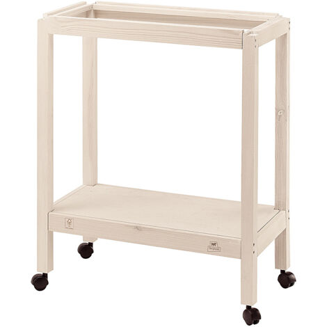 Ferplast STAND GIULIETTA 4 Supporto in legno FSC per gabbia Giulietta 4 Ferplast. Variante STAND GIULIETTA 4 - Misure: 57 x 30 x h 70 cm -