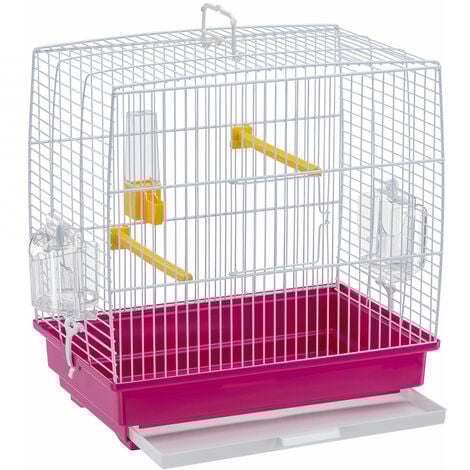 Ferplast REKORD 1 Gabbia per canarini e altri piccoli uccelli. Variante REKORD 1 - Misure: 35.5 x 24.7 x h 37 cm -