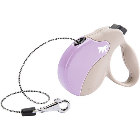 Ferplast AMIGO CORD Guinzaglio allungabile con cordino. 4 misure e vasta scelta di colori.. Variante MINI - Misure: 12 x 3 x h 10 cm - Lilla