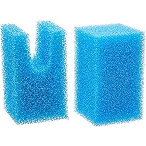 Ferplast BLUMEC  Spugne meccaniche per filtro interno per acquari Bluwave. Variante 07 - Misure: 7.9 x 7.9 x h 13.5 cm -