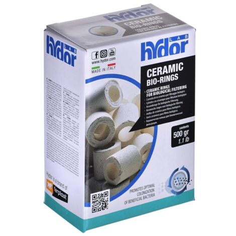 Ferplast BLURINGS Canolicchi in ceramica per filtraggio biologico. Variante BLURINGS - Misure:  -