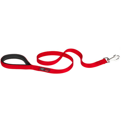 Ferplast Daytona G Guinzaglio in Nylon per Cani 20mm x 120cm Rosso