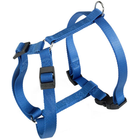 Ferplast CHAMPION P Pettorina in nylon per cani. Vari colori, varie misure.. Variante SMALL - Misure: A: 25-36 cm B: 30-46 cm 10 mm - Blu