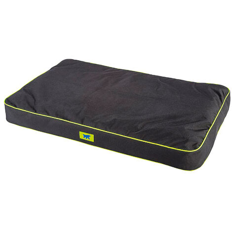 Ferplast POLO  Materassino con imbottitura estraibile. In vari colori e misure.. Variante 95 - Misure: 95 x 60 x h 8 cm - Nero