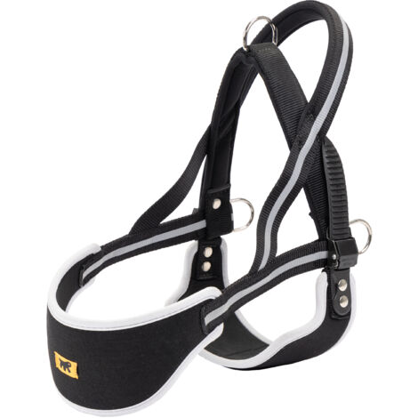Ferplast ERGOCOMFORT NORDIC Pettorina ergonomica in nylon di tipo svedese . Variante 3 - Misure: A: 65 cm B: 77-92 cm - Nero