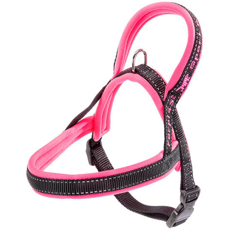 Ferplast SPORT DOG P Pettorina per cani con imbottitura soft. Varie misure e colori fluo.. Variante XS - Misure: A: 39 cm B: 48-58 cm - Fucsia