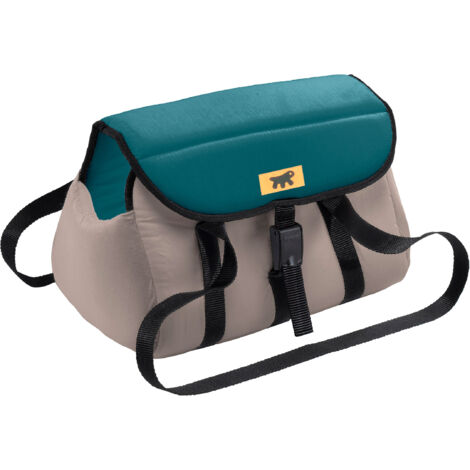 Ferplast MILU' Borsa per il trasporto di gatti e piccoli cani Ferplast MILU' in cotone lavabile con manici regolabili e cinghietta di sicurezza inclusa. Variante 40 - Misure: 42 x 25 x h 25 cm - Ottan