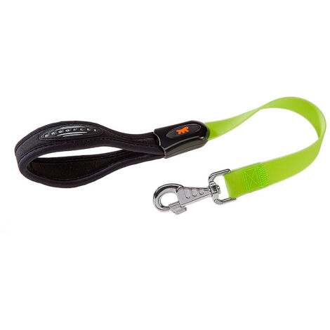 Ferplast EVOLUTION GM Guinzaglio in poliestere e Pvc per cani. Vari colori e misure.. Variante GM25/55 - Misure: 25 mm x L 55 cm - Verde acido (1/2)