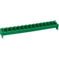 Ferplast FEEDER BATTERY Mangiatoia per galline e pulcini allevati in batteria.. Variante SMALL - Misure: 50 x 8 x h 8 cm - 1 L -