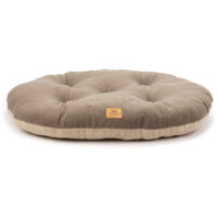 Ferplast RELAX MICROFLEECE Cuscino per cani e gatti in morbido micropile. Vari colori e misure.. Variante 100/12 - Misure: 100 x 63 cm - Tortora