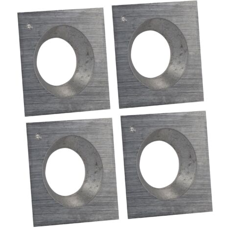 Quadratische Wendeplatte 10,5 x 10,5 x 1,5 mm 35° 2 Stück Wendemesser