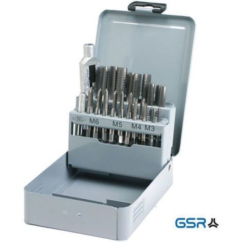 Set Tarauds Profi Set De Tarauds PROFI 17 Pièces - Forme B, M3 à M12, HSS-G Pour Filetage Précis Coffret Tarauds Et Filières Set Tarauds Profi Set De Tarauds PROFI 17 Pièces - Forme B, M3 à M12, HSS-G Pour Filetage Précis Coffret Tarauds Et Filières