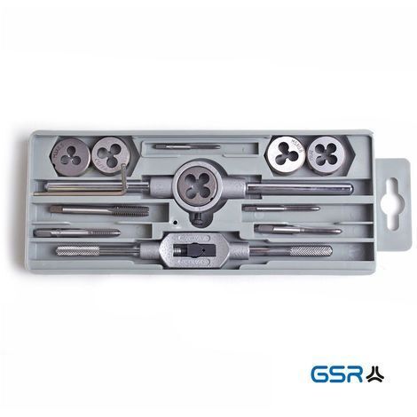 GSR Gewindeschneidsortiment 20tlg. M 3 - M 12 Spezialstahl
