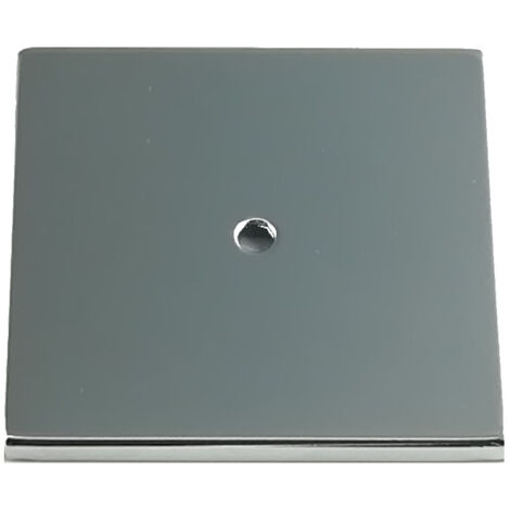 Ricambi scopino bagno - ricambio coperchio quadrato scopino bagno - wc ottone cromato - ricambi accessori bagno