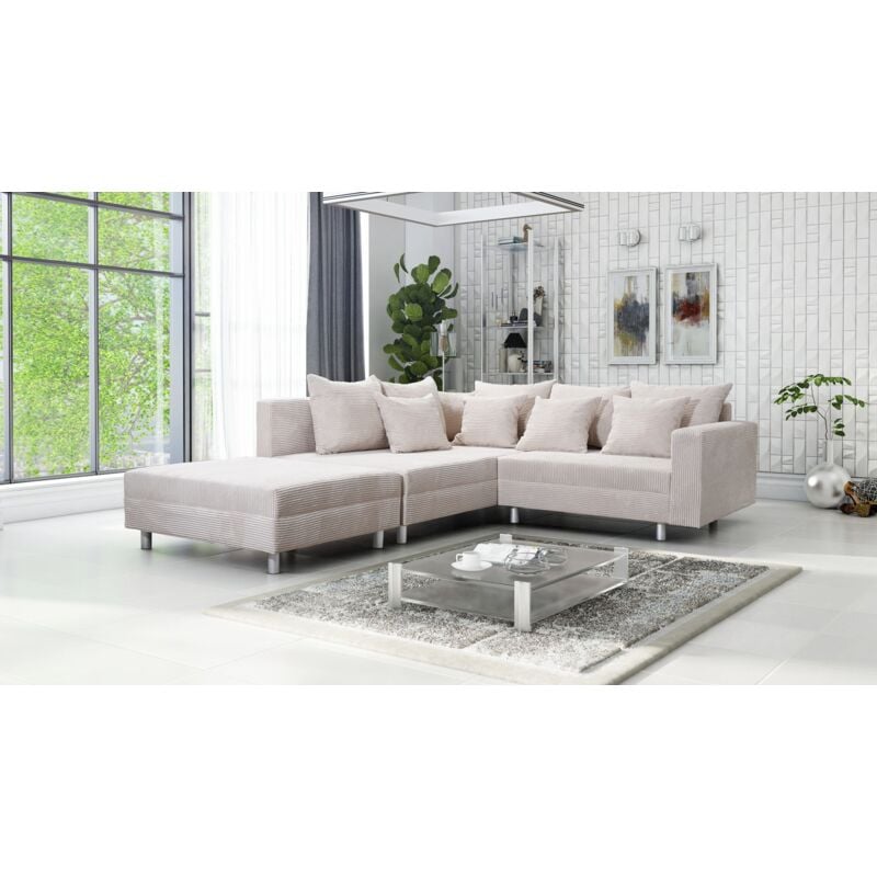 Ecksofa hotsell Couch Wohnlandschaft ausziehbar