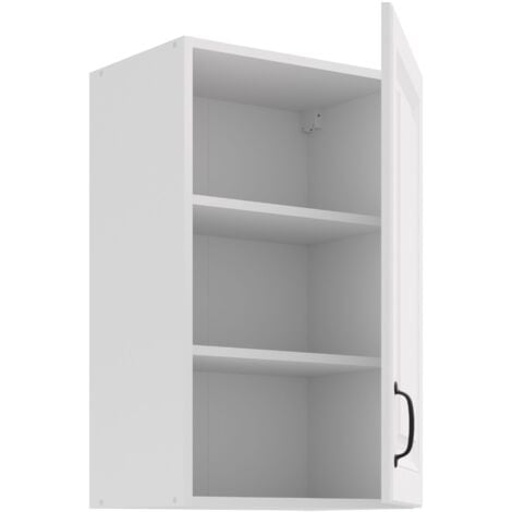 Hängeschrank 45 cm Stilo Weiß Küchenzeile Küchenblock Küche Landhaus Einbauküche