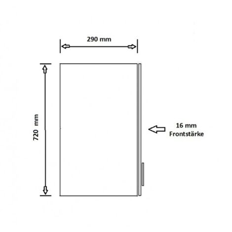 Hängeschrank 45 cm Stilo Weiß Küchenzeile Küchenblock Küche Landhaus Einbauküche