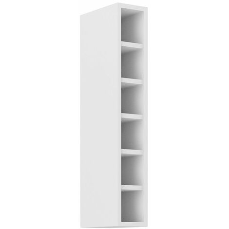 Hängeschrank Regal 15 Weiß Küchenzeile Küchenblock Küche Stilo Landhaus Höhe 90