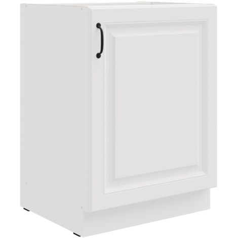 Unterschrank 60cm Stilo Weiss Küchenzeile Küchenblock Küche Landhaus Einbauküche