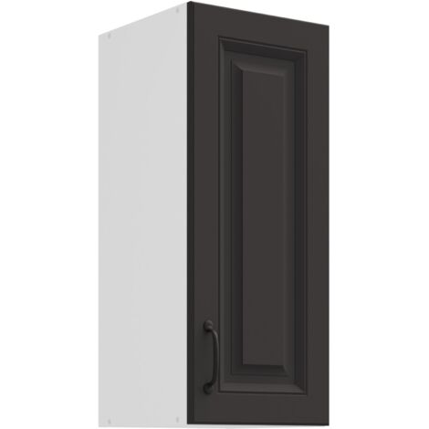 Hängeschrank 30 cm Stilo Grau Küchenzeile Küchenblock Küche Landhaus Einbauküche (1/5)