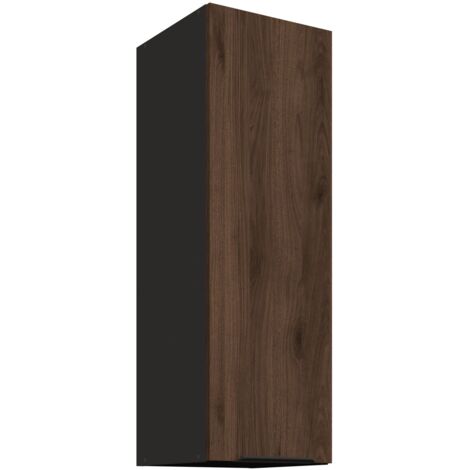 Küchen Hängeschrank 30 cm MONZA Okapi Nußbaum Küche Küchenzeile 90 cm hoch (1/5)