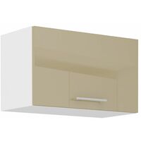 Küche Hängeschrank 60 Lara Cappuccino Hochglanz Küchenzeile Küchenblock