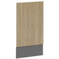 Frontblende für integrierten Geschirrspüler 45 cm Küche SCANDI Fischgrät Optik