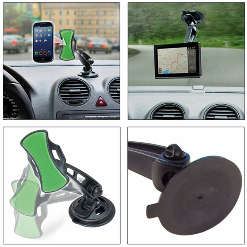 Hama Auto-Handyhalterung Magnet mit Saugnapf, 360 Grad drehbar, universal  bei  bestellen