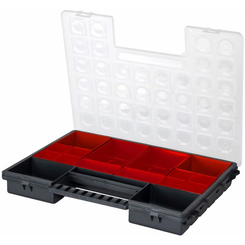 XL Schraubenbox Kleinteilemagazin Werkzeugkasten Organizer Sortimentskasten