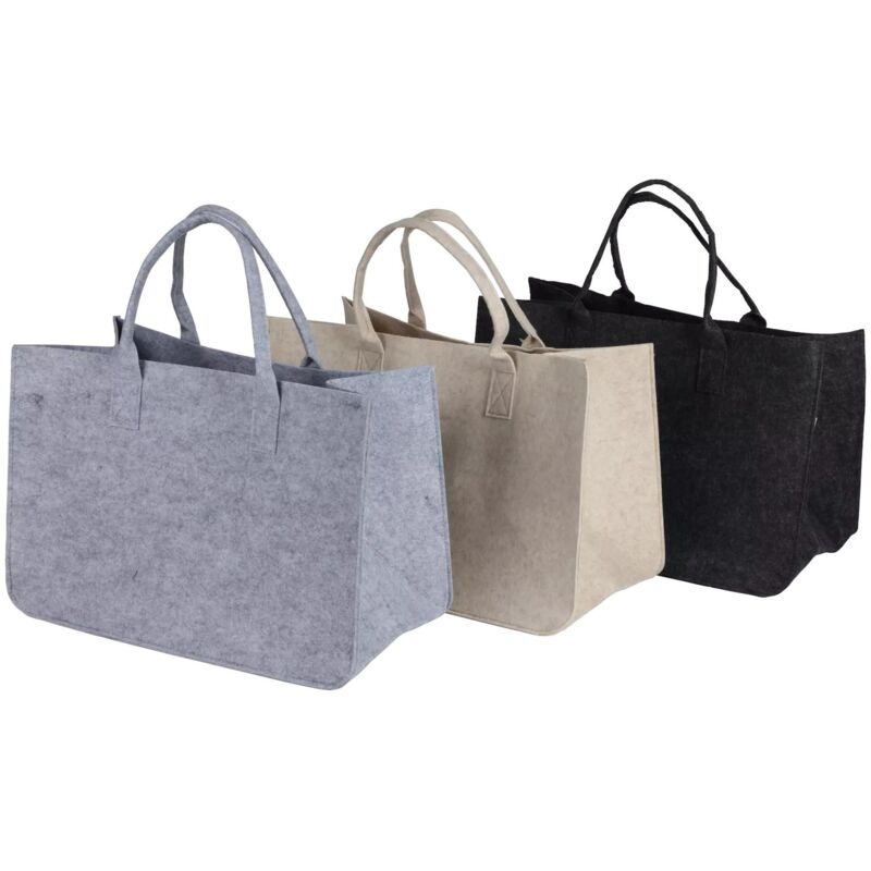 filztasche mit holzgriff