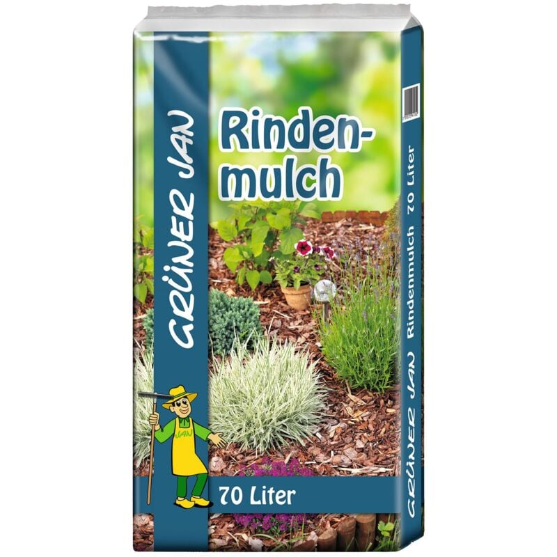 Rindenmulch 70 Liter Gartenmulch Rinde Borke Bodenabdeckung