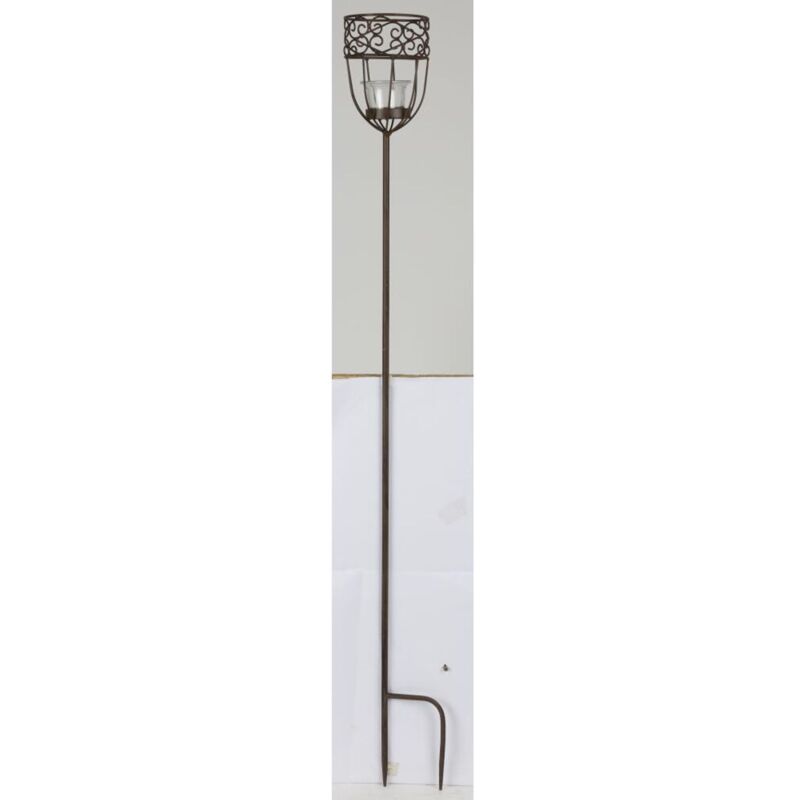 Beistle Kunststoff-Buchstabe L Für Garten – 45,7x29,8 Cm, Mit Metallpfählen, Gelb/orange