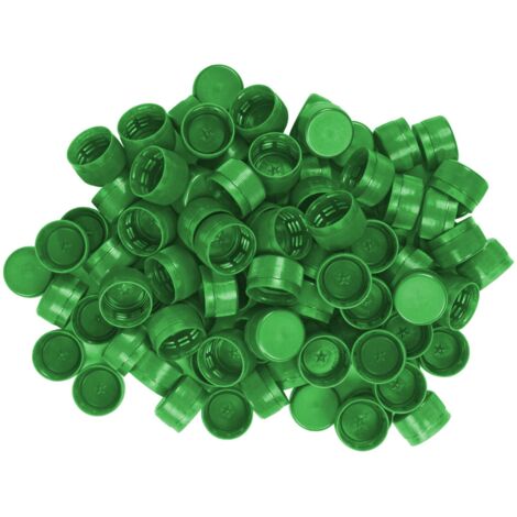 6500 Stück Universal Deckel Petlinge PET Preform Schraubdeckel für Flaschen grün (1/2)